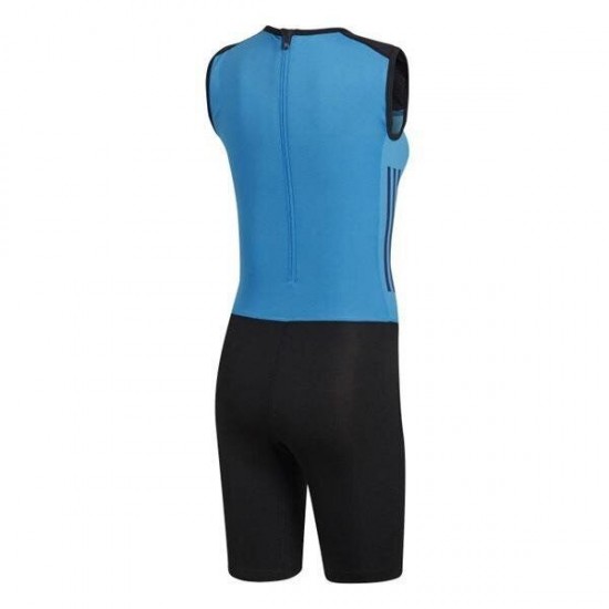 Adidas Womens Weightlifting Singlet CrazyPowerSuit CW5659 Blue Black