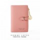 Pink Yellow Black Short Women Wallet Purse Female Famous Luxury Brand Designer Coin Bag Multi Card Holder Slot Wristband Wallets