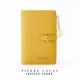 Pink Yellow Black Short Women Wallet Purse Female Famous Luxury Brand Designer Coin Bag Multi Card Holder Slot Wristband Wallets