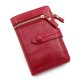 Women's Short Wallet Japanese Style Small PU Leather Credit Card Holder Case Wallet Zipper Coin Purse for Ladies Girls