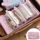 Toiletry Bag for Travel 4-Layer Roll-Up Large Capacity Cosmetic Makeup Pouch Detachable Makeup Storage Bag Waterproof