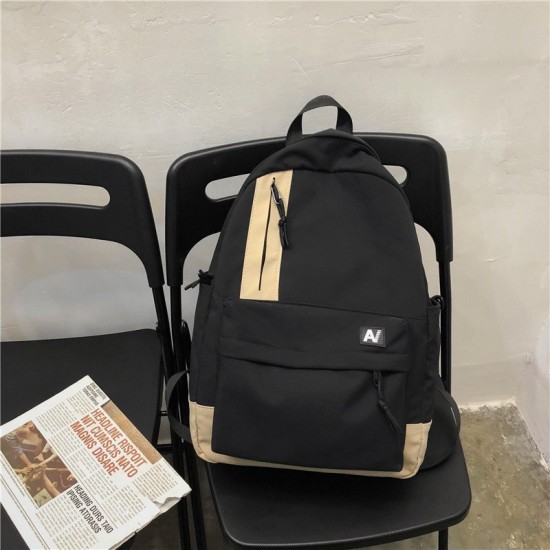 Casual Backpack For Men, Trendy And Simple College Student Nylon Schoolbag, Trendy Korean Version For Women, Ins Style Backpack